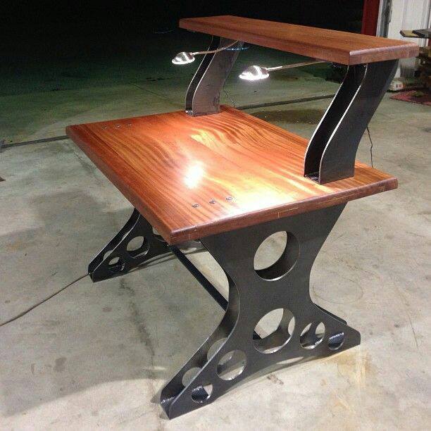 When a Fabricator Builds a Table....  Pinterest Strikes Again!