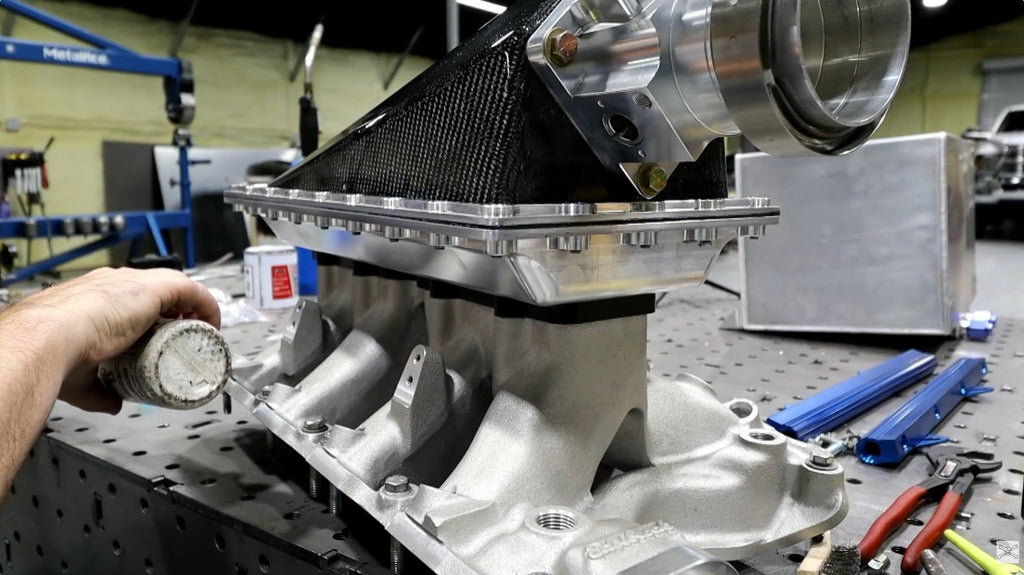 Custom Carbon Fiber Intake Build