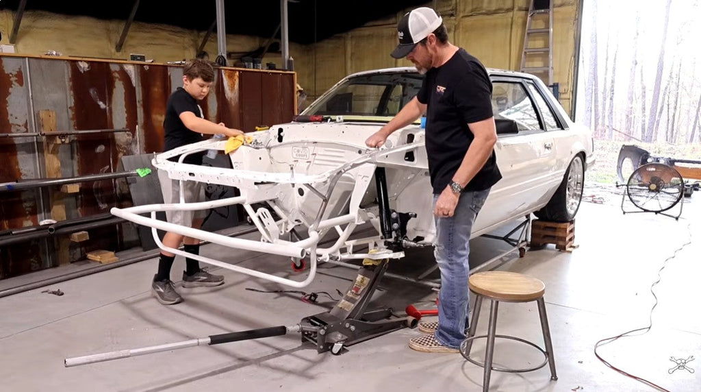 Making Custom Foxbody Mustang A-Arms