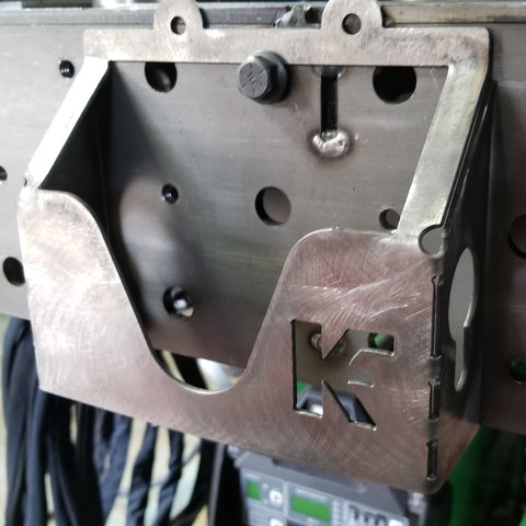 CNC Plasma Cut Angle Grinder Rack