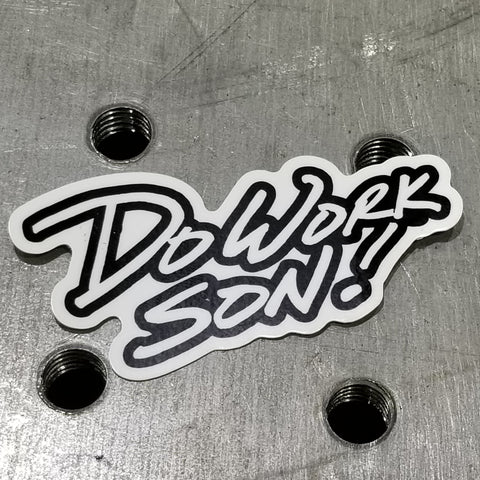 Do Work Son Decals