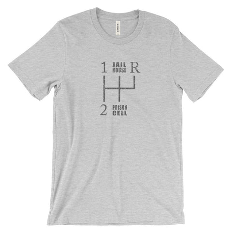 automotive gear shifter tee shirt